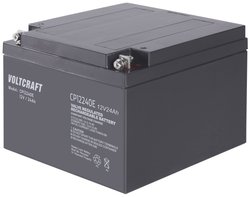 Akumulator ołowiowy VOLTCRAFT CE12V/24Ah VC-12713980, AGM, 12 V, 24 Ah