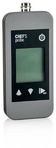 Sonda do pomiaru temperatury szef urządzenia sondy wkłuwana, z czujnikiem 1,5 mm, szary Termometr typu Pt1000 LH - Ludwig Heer CHEF´S-PROBE-S-300-1.5 610359, -200 - 450 °C