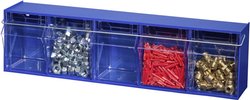 Zabezpieczenie przed otwarciem do składanego zasobnika Allit VarioPlus ProFlip LockBar 464500 (S x W x G) 610 x 3 x 52 mm srebrny 1 szt.