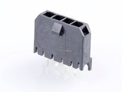 Listwa kołkowa, męska, do wbudowania, standardowa Molex MOL Power & Signal Sol. 436500415, piny: 4, 8.5 A, 1 szt.