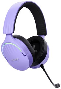 Słuchawki wokółuszne Trust GXT491P FAYZO 25305 Virtual Surround liliowy