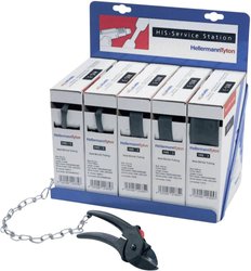 Uchwyt do przechowywania termokurczy HellermannTyton HIS-3-Rack, czarny