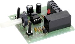 Zegar sterujący precyzyjny - zestaw Conrad, 10 - 15 V / DC, 6 A/250 V / AC, 300ms - 100s