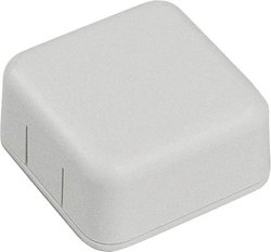 Obudowa uniwersalna Hammond Electronics 1551SNAP1GY, (D x S x W) 20 x 40 x 40 mm, ABS, 1 szt.