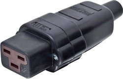 Złącze męskie IEC Kalthoff 444000, styki: 2 + PE, 250 V, 16 A, 1 szt.