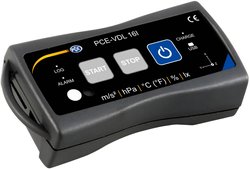 Rejestrator temperatury, Rejestrator wilgotności, Rejestrator ciśnienia powietrza PCE Instruments PCE-VDL 16I PCE-VDL 16I -20 do 65 °C