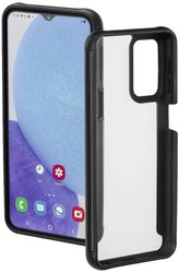 Etui ",Metallic Frame", do Samsunga Galaxy A23 4G/5G, przezroczyste/czarne Hama Metallic Frame Cover Samsung Galaxy A23 4G/5G przeźroczysty, czarny