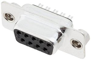 Listwa żeńska D-Sub encitech DB37-SS-K 2101-0181-14, rzędy: 2, styki: 37, 180 °, 1 szt.