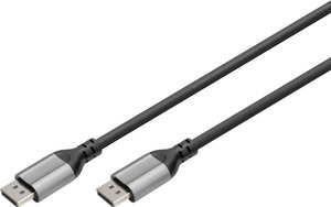 Przejściówka, adapter DisplayPort Digitus DB-340105-020-S DB-340105-020-S, [1x złącze męskie DisplayPort - 1x złącze męskie DisplayPort]
