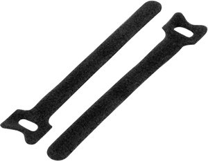 Opaska kablowa na rzepy TRU COMPONENTS TC-MGT-150MBK203 1593229, (D x S) 150 mm x 10 mm, 1 szt.