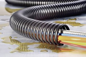 HellermannTyton Hellermann Tyton 162-10200 Mufa kablowa czarny 2 cm Wąż spiralny HellermannTyton SPS20-PP-BK, czarny, 1 m