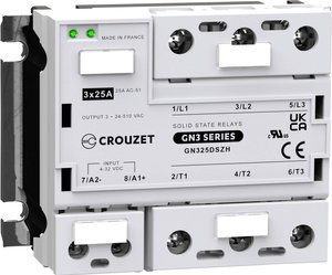 Przekaźnik SSR Crouzet TC-GSR-1-25DD 25 A 510 V/AC Specjalne przejście przez zero 1 szt.