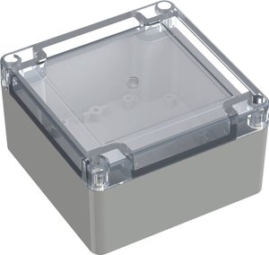 Obudowa uniwersalna TRU COMPONENTS TC-10860516, (D x S x W) 105 x 105 x 60.10 mm, poliwęglan, 1 szt.