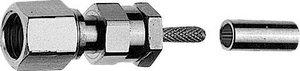 Złącze SMC Telegärtner J01171A0001 J01171A0001 złącze żeńskie proste 50 Ω 1 szt.