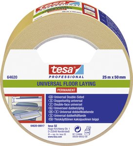 Taśma do wykladzin tesa tesa® Professional 64620-00017-11 UNIVERSAL PERMANENT (D x S) 25 m x 50 mm 25 m 1 szt.