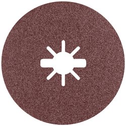 EXPERT R781 Prisma Ceramic Fibre Disc X-LOCK 115 mm 2223 mm G 80 Dysk fibrowy Bosch Accessories EXPERT R781 2608621781 5 szt.