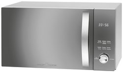 Mikrofalówka Profi Cook PC-MWG 1176 H 800 W Funkcja grilla, Funkcja gorącego powietrza, Funkcja timera srebrny