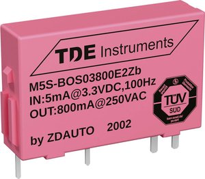 Moduł I/O  BOS03800E2Zb Napięcie/prąd 3,3 V/5 ma DC, sygnał 0-100 Hz wewnętrzny obwód sterujący