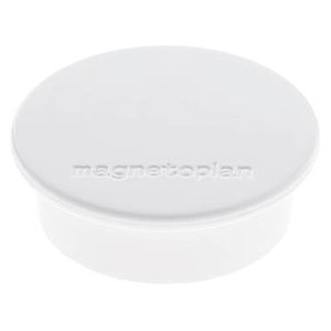 magnetoplan Magnes Discofix Color 1662000 40 mm biały 10 szt/op. Magnes Magnetoplan Discofix Color (Ø x W) 40 mm x 13 mm 10 szt.