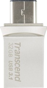 Pamięć USB do Tabletów i Smartfonów Transcend TS32GJF890S, 32 GB, USB 3.2 Gen 2 (USB 3.1), USB-C®