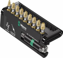 Bity Wera Bit-Check 10 PZ BiTorsion 2 05347153001 1 szt. krzyżakowy Pozidriv