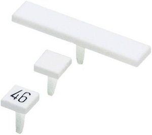 Znacznik do zacisków Phoenix Contact BN WH 1401404, poliamid, biały