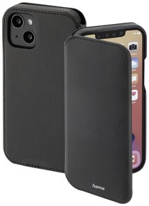 Etui na telefon ''MagCase Finest Sense'' do Apple iPhone 13 mini, czarne Hama MagCase Finest Sense Flip Case Apple iPhone 13 Mini czarny