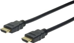 Kabel HDMI Digitus AK-330107-010-S AK-330107-010-S, kanał powrotny audio, pozłacane styki, HDMI 4K, 1.00 m