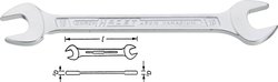 Klucz płaski podwójny  4 - 5 mm  DIN 3110, DIN ISO 10102 Hazet  450N-4X5