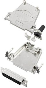 Zestaw listew żeńskich D-Sub TRU COMPONENTS TCDTZF25HDS44K 7709772, rzędy: 3, styki: 44, 180 °, 1 szt.