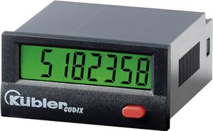 Licznik impulsów Kübler Automation CODIX 130, 6.130.012.852, 45 x 22  mm