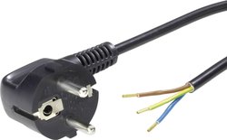 Kabel przyłączeniowy urządzenia ÖLFLEX® PVC (czarny/szary/biały), zharmonizowany, jeden. Złącze męskie Kabel LAPP 70261132, 3.00 m, czarny