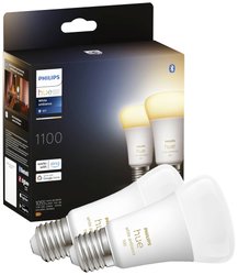 Zestaw dwóch żarówek LED Philips Lighting Hue White Ambiance E27 Doppelpack 2x1100lm 75W Hue 871951429125600 11 W