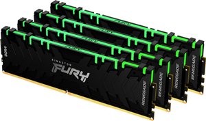 Kingston FURY Renegade RGB Pamięć robocza do PC - zestaw  DDR4 64 GB 4 x 16 GB  3600 MHz 288 pin DIMM CL16 KF436C16RB1AK4/64