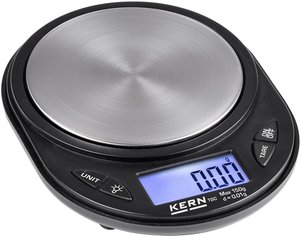 Waga kieszonkowa Kern TGC 1K-3, Zakres pomiaru maks.: 1000 g, Podziałka: 1 g
