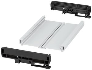 Obudowa profilowa Phoenix Contact UM-PRO-KIT-B122-L180-7035 1310989, (S x W x G) 183.8 x 142.3 x 39.45 mm, PA, 1 szt.