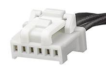 Obudowa złącza pin żeńskiego na kabel Molex MOL Power & Signal Sol. 151330603, wire-to-board, piny: 6, 1 A, 1 szt.