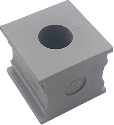 Przepust kablowy TRU COMPONENTS KT 9 TC-10329236, (D x S) 21 mm x 21 mm, elastomer, 1 szt.