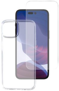 4Smarts ''360° Protection Set X-Pro Clear'' Futerał backcase Apple iPhone 14 Pro przeźroczysty