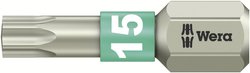Bit Torx T 15 Wera 3867/1 TS TX 15 X 25 MM 05071033001 D 6.3 1 szt.