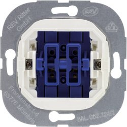 Przełącznik do żaluzji REV 0299350006, biały, niebieski