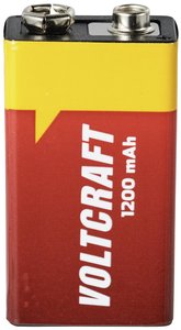 Bateria 9 V VOLTCRAFT VC-9V-Li-1200mAh, litowe, 1 szt.