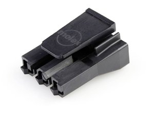 Obudowa złącza pin żeńskiego na kabel Molex MOL Power & Signal Sol. 444412003, piny: 3, 18 A, 1 szt.
