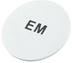 Transponder 125 kHz, okrągły 18 mm, grubość 1,5 mm, samoprzylepny, (1 opakowanie = 100 sztuk) HT Instruments  2002581