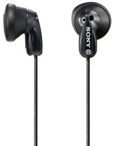 Słuchawki In Ear In Ear Sony MDR-E9LPB.AE, 104 dB, 18 - 22 000 Hz, Gniazdo 3,5 mm, czarny