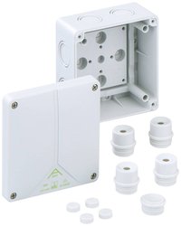 Puszka instalacyjna Spelsberg Abox 060-leer, IP65, (D x S x W) 110 x 110 x 67 mm, szary, 1 szt.