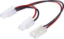 Kabel równoległy do akumulatora, Tamiya Tam Kabel do baterii Modelcraft, silikonowy