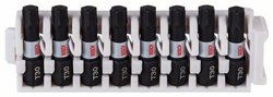 Zestaw bitów do wkrętarek Impact Control, 8 sztuk, z T30, 25 mm  Bosch Accessories 2608522382 2608522382  25 mm