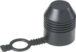 Nakładka na sprzęg przyczepy zobręc zą mocującą