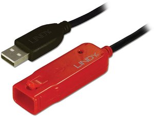 Kabel USB LINDY LINDY USB2.0 Aktivverlaengerung PRO 8m, USB 2.0, Złącze męskie USB-A, Złącze żeńskie USB-A, 8.00 m